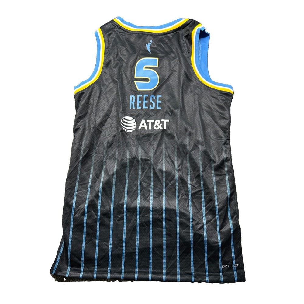 Nike Chicago Sky Angel Reese WNBA Jersey Womens Small Black DC9567-016 - Picture 2 of 8